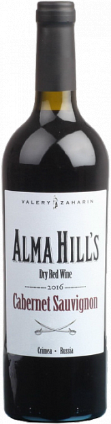  вино Alma Hill`s Cabernet Sauvignon 0.75 л