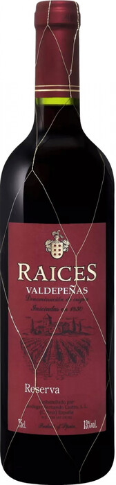  вино Raices Reserva, Valdepenas DO