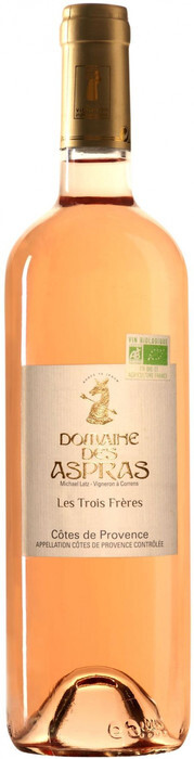  вино Domaine des Aspras "Les Trois Freres" Rose