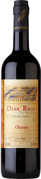  вино Dios Baco Oloroso Jerez 0.75 л