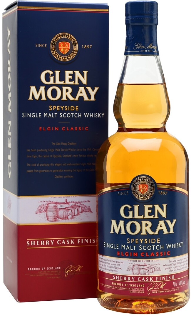Glen Moray Elgin Classic Sherry Cask Finish, gift box