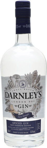  вино Gin Darnley's Spiced Navy Strength