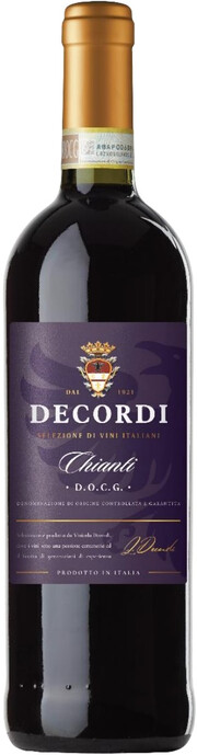  вино Decordi  Chianti DOCG