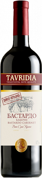  вино Tavridia Бастардо Каберне 0.75 л