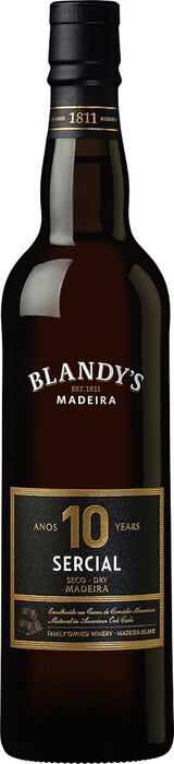  вино Blandy's "Sercial" Dry 10 Years Old