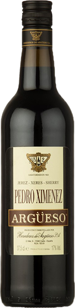  вино Argueso Pedro Ximenez, Jerez DO 0.75 л