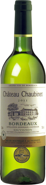 Chateau Chaubinet Bordeaux Sauvignon 0.75 л