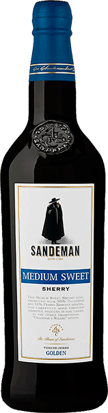  вино Sandeman, Medium Sweet Sherry 0.75 л