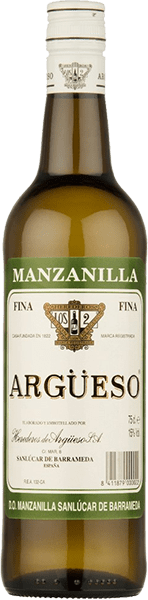  вино Argueso Manzanilla, Jerez DO 0.75 л