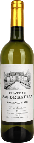 Chateau Pas de Rauzan Bordeaux Blanc 0.75 л