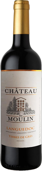 вино Chateau du Moulin Terres de Gres Languedoc Red Dry 0.75 л