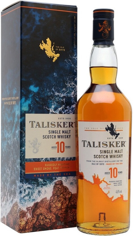 Whisky Talisker 10 years old with box