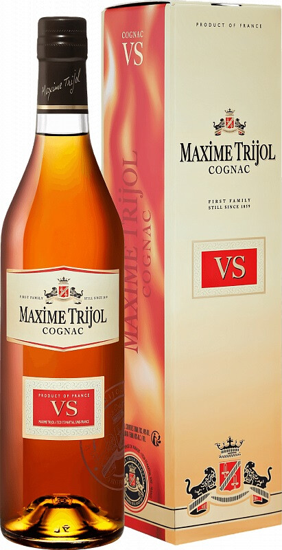Cognac Maxime Trijol VS, gift box