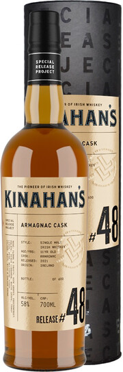 Виски Kinahan's Armagnac Cask, Release #48, in tube