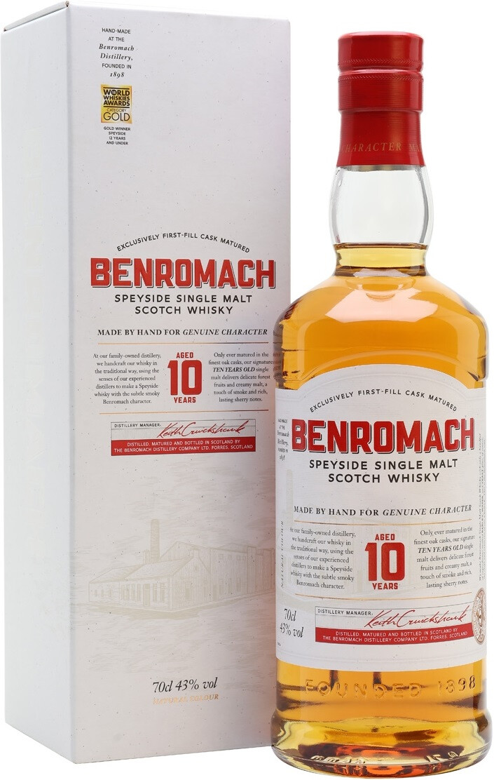 Виски Benromach 10 YO