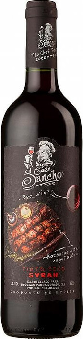  вино "Casa Sancho" Syrah, Tierra de Castilla IGP