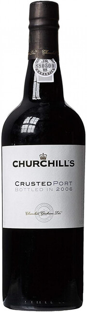  вино Churchill's, Crusted Port, bottled in 2006