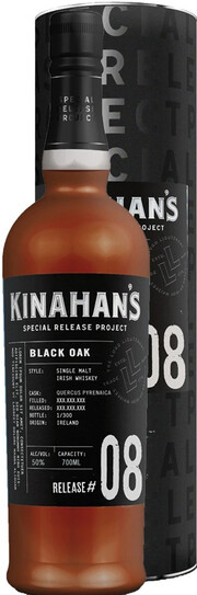 Виски Kinahan's Black Oak, Release #8, in tube