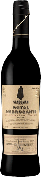  вино Sandeman, Royal Ambrosante Pedro Ximenez, 20 летней выдержки 0.75 л