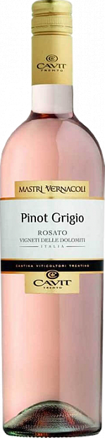 вино Mastri Vernacoli Pinot Grigio 0.75 л