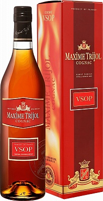Коньяк Cognac Maxime Trijol VSOP, gift box