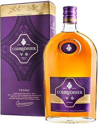 Коньяк Cognac Courvoisier VS, gift box