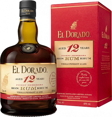Ром Rum El Dorado 12 years old