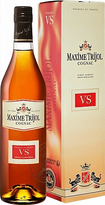 Коньяк Cognac Maxime Trijol VS, gift box