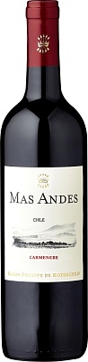  вино Baron Philippe de Rothschild, "Mas Andes" Carmenere