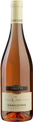  вино Sancerre Rose Cirotte, "Domaine La Croix St-Laurent" 