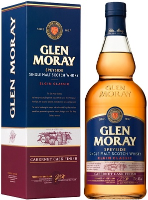 Виски Glen Moray Cabernet Cask Finish