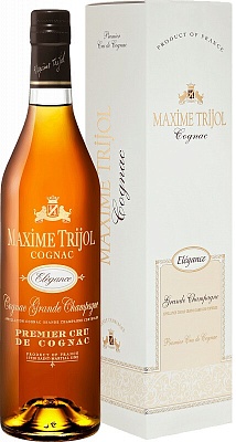 Коньяк "Maxime Trijol" Elegance Grande Champagne Premier Cru gift box