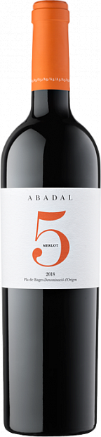  вино ABADAL 5 MERLOT 0.75 л