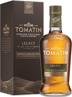 Виски Виски Tomatin, "Legacy", gift box